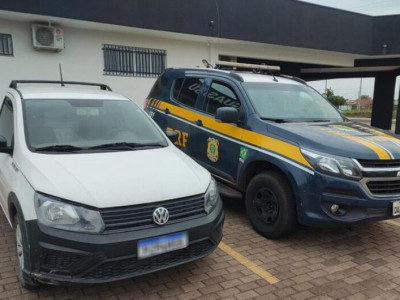 Veículo furtado em Minas Gerais é recuperado em Bataguassu
