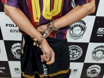 Autor de vários roubos a comércios é preso em Dourados