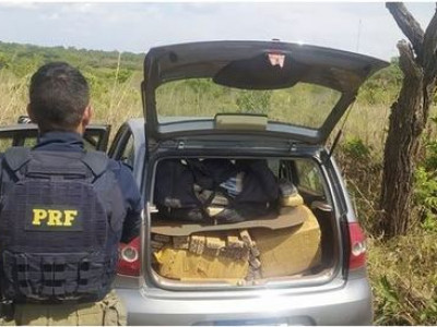 PRF apreende 404 kg de maconha em Campo Grande