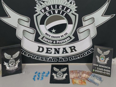 Após denúncia, homem é preso por tráfico de drogas