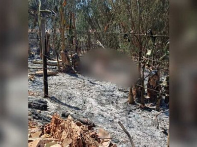 Corpo é encontrado carbonizado em terreno no São Conrado
