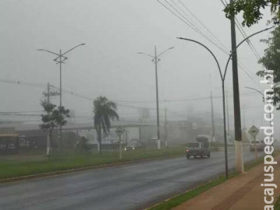  Tempo muda e fronteira é tomada por nevoeiro nesta manhã