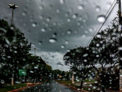 Campo Grande marcou 19,2 milímetros de chuva nas últimas horas