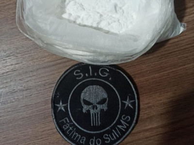 Dois são flagrados no tráfico de cocaína em Fátima do Sul