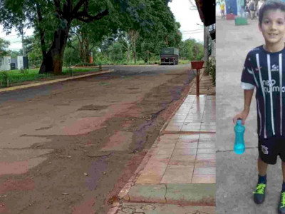 Menino é atingido por raio enquanto brincava em poça de chuva