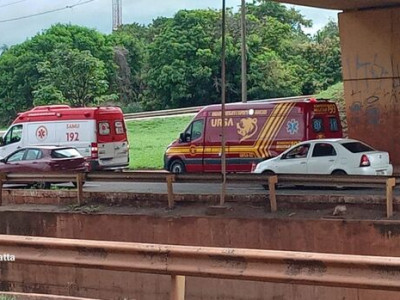 Morte após queda de pontilhão foi seguida de atropelamento