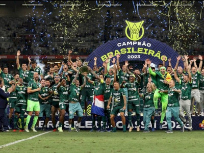 Palmeiras conquista o 12º Campeonato Brasileiro de sua história