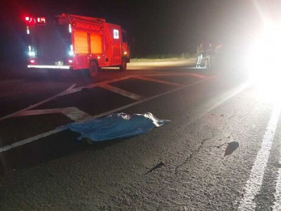 Vítima atropelada por ônibus em Nova Andradina é identificada