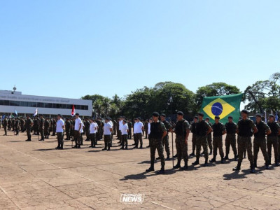 Com solenidade, Brigada Guaicurus comemora 75 anos de criação