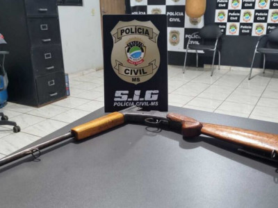 Homem é preso após ameaçar e atirar contra casa de vizinho