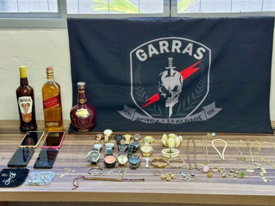 Trio é preso em flagrante após uma série de furtos na capital