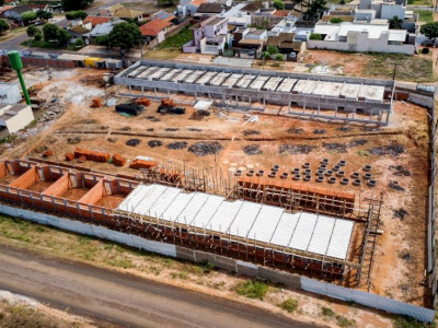 Administração municipal de Caarapó investe R$ 8 milhões de recursos próprios em construção de escola no Jardim Aprazível