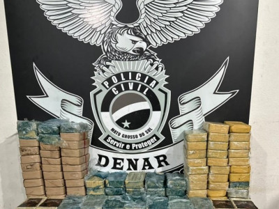 Cinco foram presos com quase 100 quilos de cocaína e pasta base