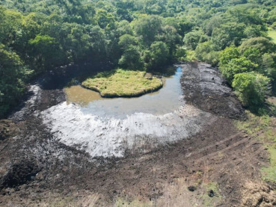 Construção de açude é paralisada e proprietário autuado