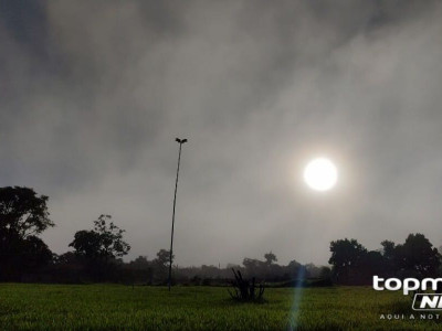 Frente fria se aproxima e traz chuvas para Mato Grosso do Sul