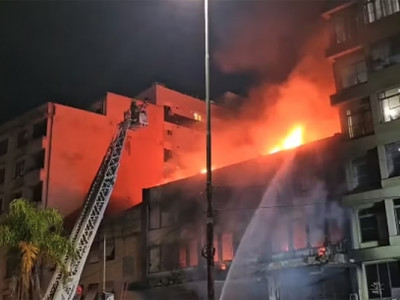Incêndio em pousada mata 10 pessoas em Porto Alegre