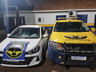 Veículo com registro de apropriação indébita é recuperado na fronteira