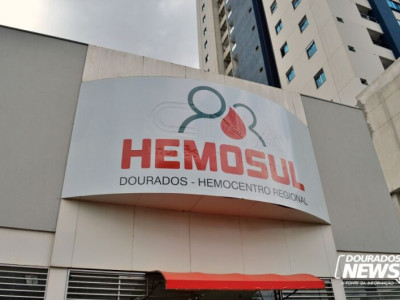 Com estoque baixo, Hemocentro convoca doadores O+ e O- em Dourados