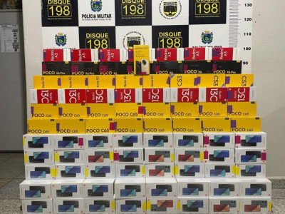 Homem que transportava carga de celular em caminhão é preso