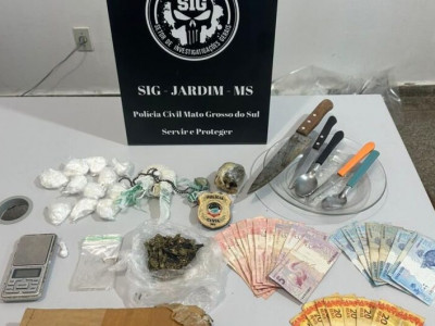 Operação mira tráfico de drogas em cidade turística de MS