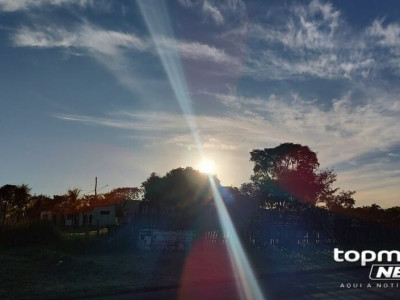Sábado será de muito calor e tempo seco em MS