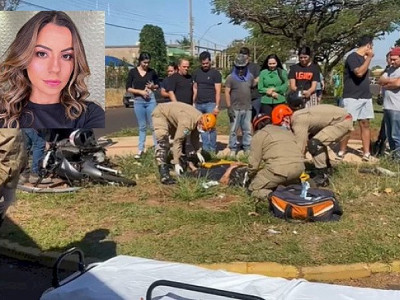 Mulher que estava de moto e bateu em caminhonete morre no HV
