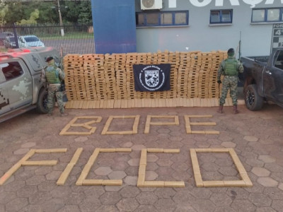Policia realiza apreensão de mais de 1 tonelada de maconha