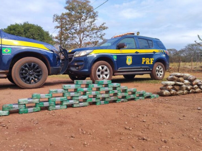 Cocaína e maconha são apreendidas em pneus de caminhão