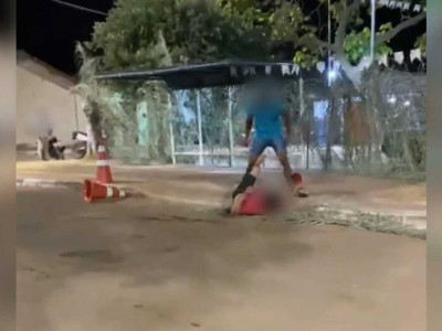 Festa termina em pancadaria em praça de Coxim
