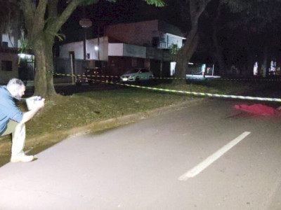 Homem morre atropelado por veículo em avenida de Dourados