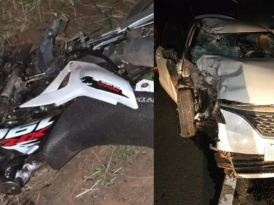 Adolescente morre em acidente entre carro e moto na fronteira