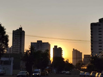 Calor continua, mas frente fria começa a dar sinais em MS