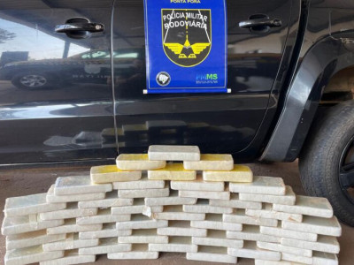 Homem é preso com cocaína avaliada em quase R$ 2,5 milhões