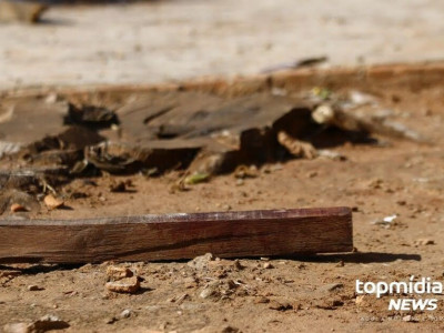 Idoso é agredido na cabeça com pedaço de madeira em Jardim