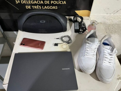 Polícia prende suspeitos de furto e receptação em Três Lagoas