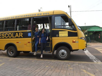 Monitoramento do transporte escolar beneficia alunos de MS