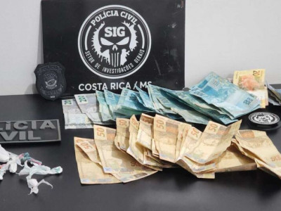 Mulher é presa ao comercializar cocaína em praça