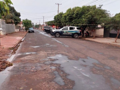 Dupla de moto executa homem com vários tiros em Chapadão do Sul