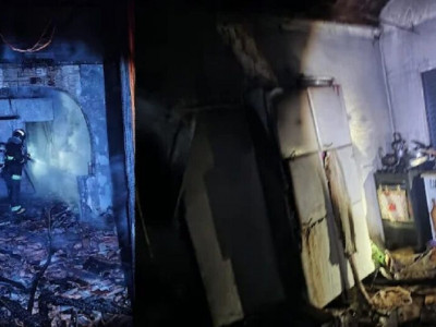 Incêndio destrói parte de residência em Aquidauana