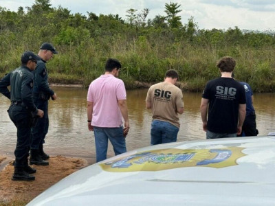 Corpo de homem é encontrado submerso no Córrego do Baile