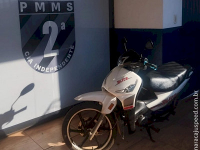 PM de Caarapó recupera moto e prende acusado do furto