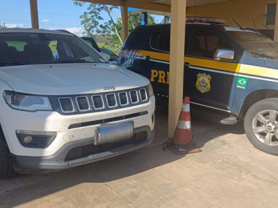 PRF recupera veículo em Bataguassu