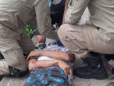 Rapaz fica ferido após bater moto em cavalo em Corumbá