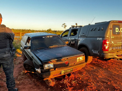 Carro furtado no início do ano no Paraná é recuperado pelo DOF