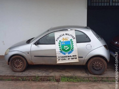 Homem é preso por receptação de carro furtado em Ivinhema