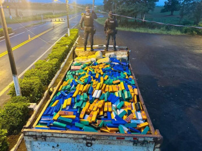 Motorista é preso transportando R$ 33 milhões em droga na MS-289