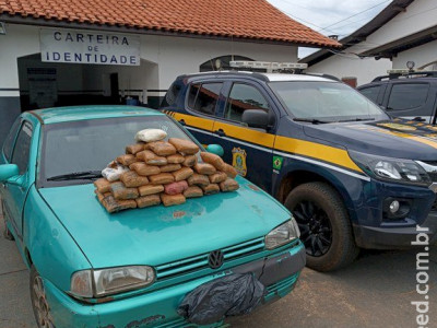  PRF apreende 24 Kg de skunk em Caarapó (MS)