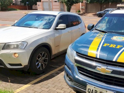 PRF recupera veículo em Bataguassu (MS)