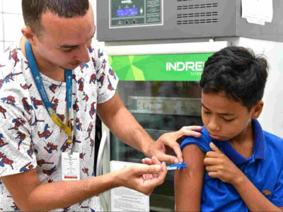 Vacina contra poliomielite agora é em dose única