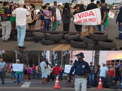 Após negociação com a CCR MSVia, manifestantes liberam a BR-163